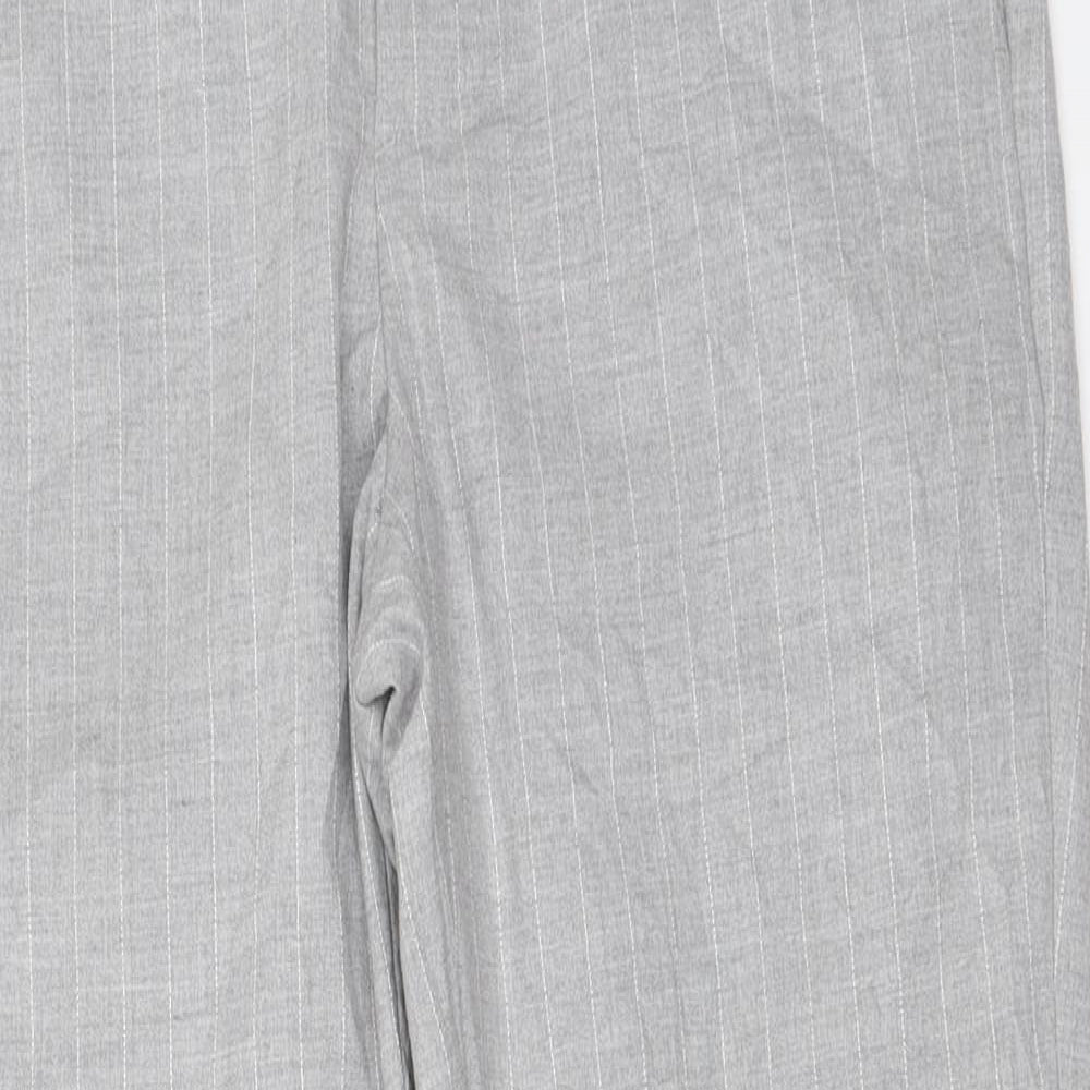 Bershka Womens Grey   Trousers  Size 40 L27 in