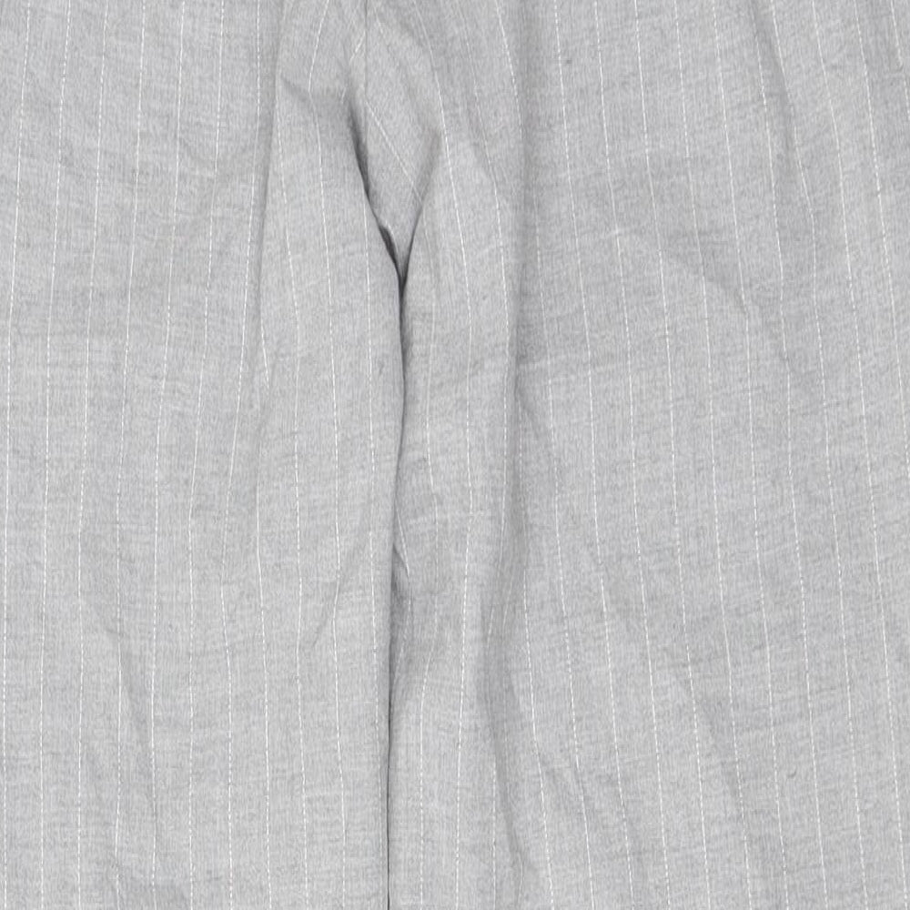 Bershka Womens Grey   Trousers  Size 40 L27 in