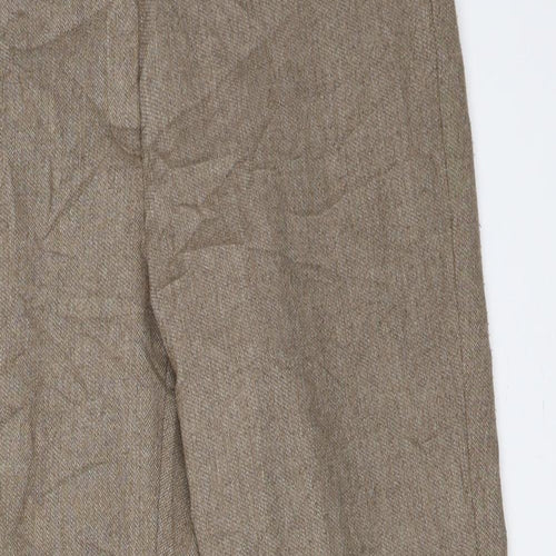 Marks and Spencer Womens Beige   Trousers  Size 14 L27 in