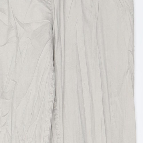 H&M Womens Beige   Chino Trousers Size 36 L32 in