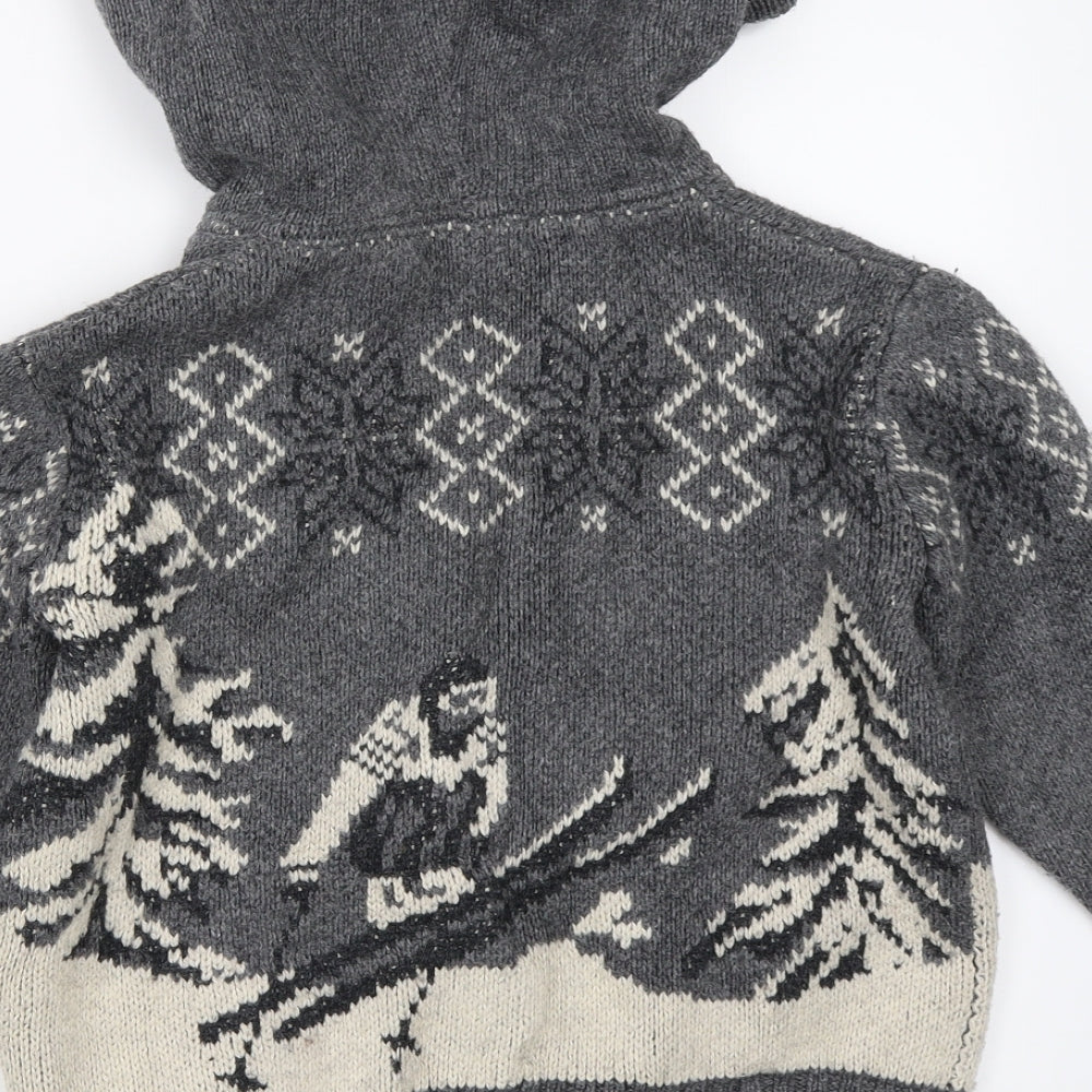 Gap Boys Grey   Jacket  Size 6-7 Years