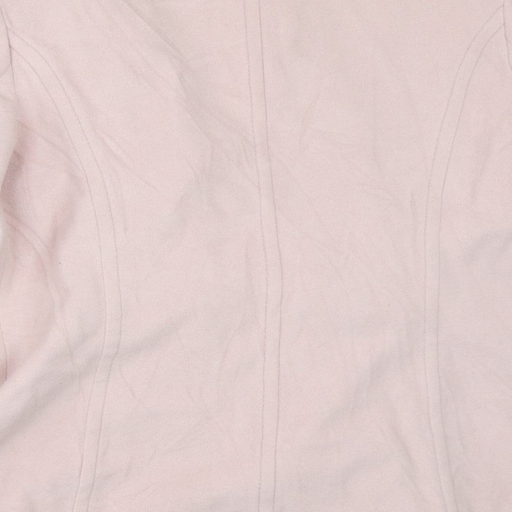 Viyella Womens Pink   Overcoat Coat Size 14