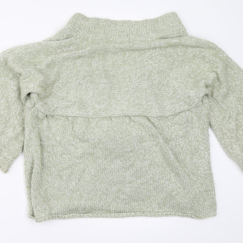 Poppy Womens Green   Cardigan Jumper Size 16