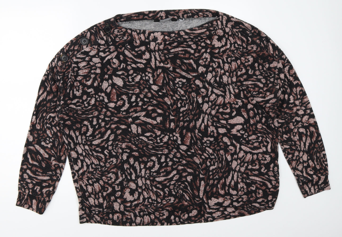 Dorothy Perkins Womens Black   Pullover Jumper Size 18