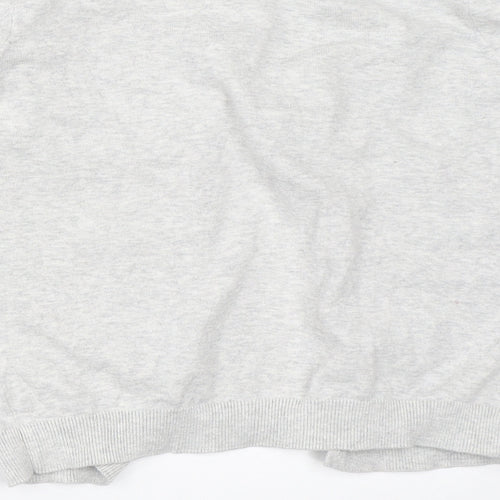 NEXT Girls Grey   Cardigan Jumper Size 11 Years