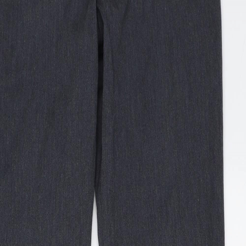 Marks and Spencer Womens Grey   Trousers  Size 12 L33 in
