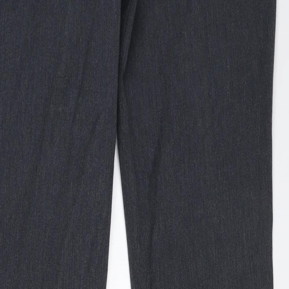 Marks and Spencer Womens Grey   Trousers  Size 12 L33 in
