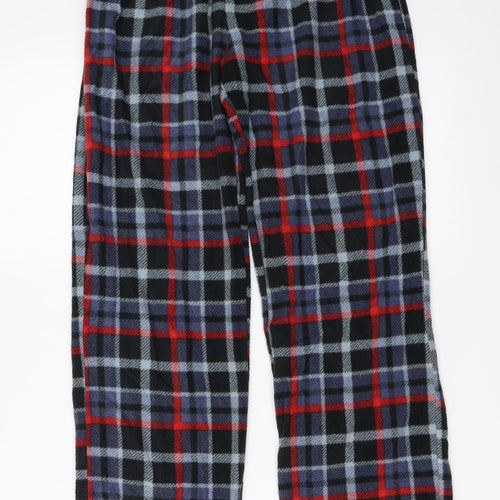 Peacocks Mens Blue Check   Pyjama Pants Size S
