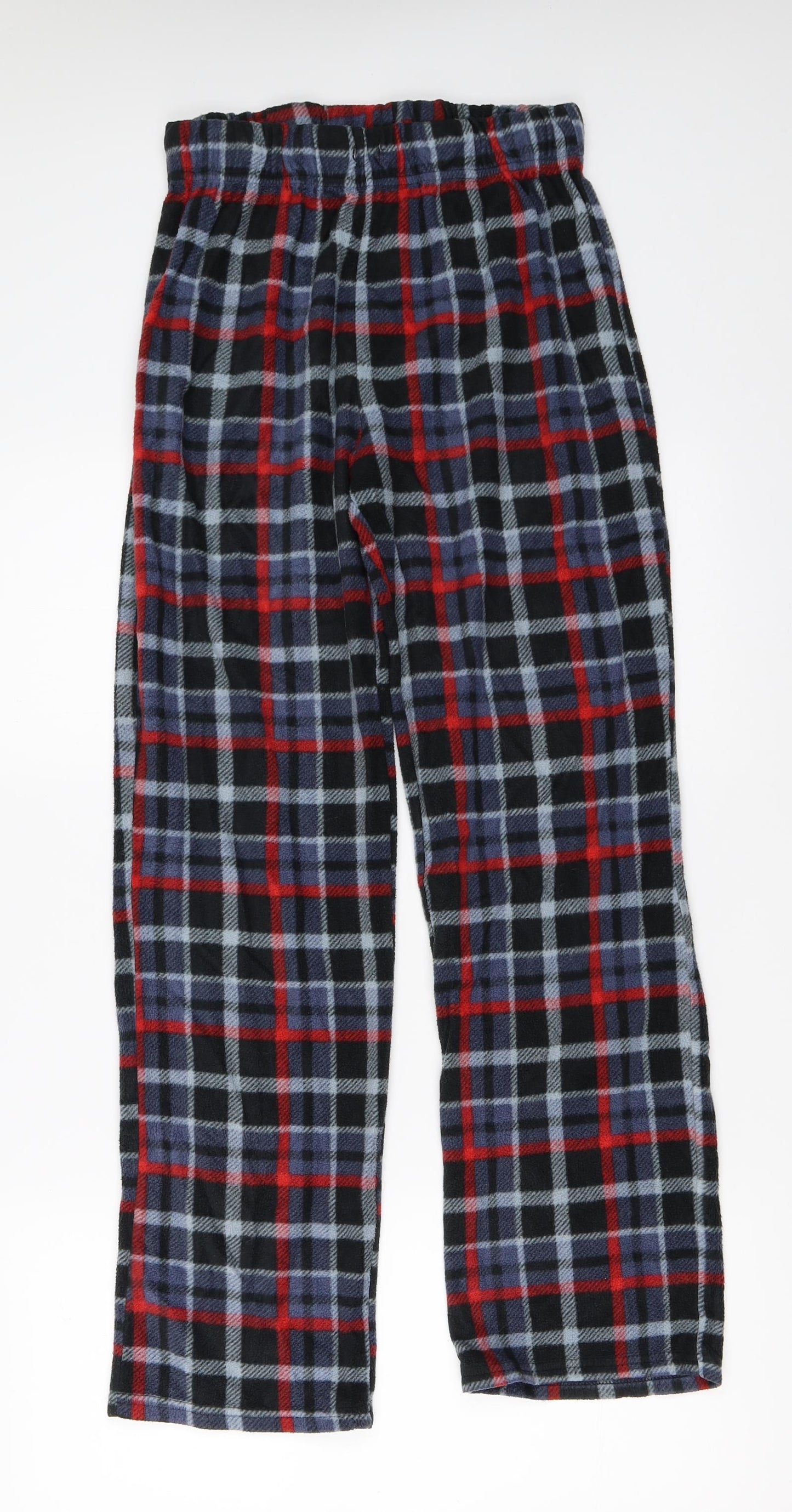 Peacocks Mens Blue Check   Pyjama Pants Size S