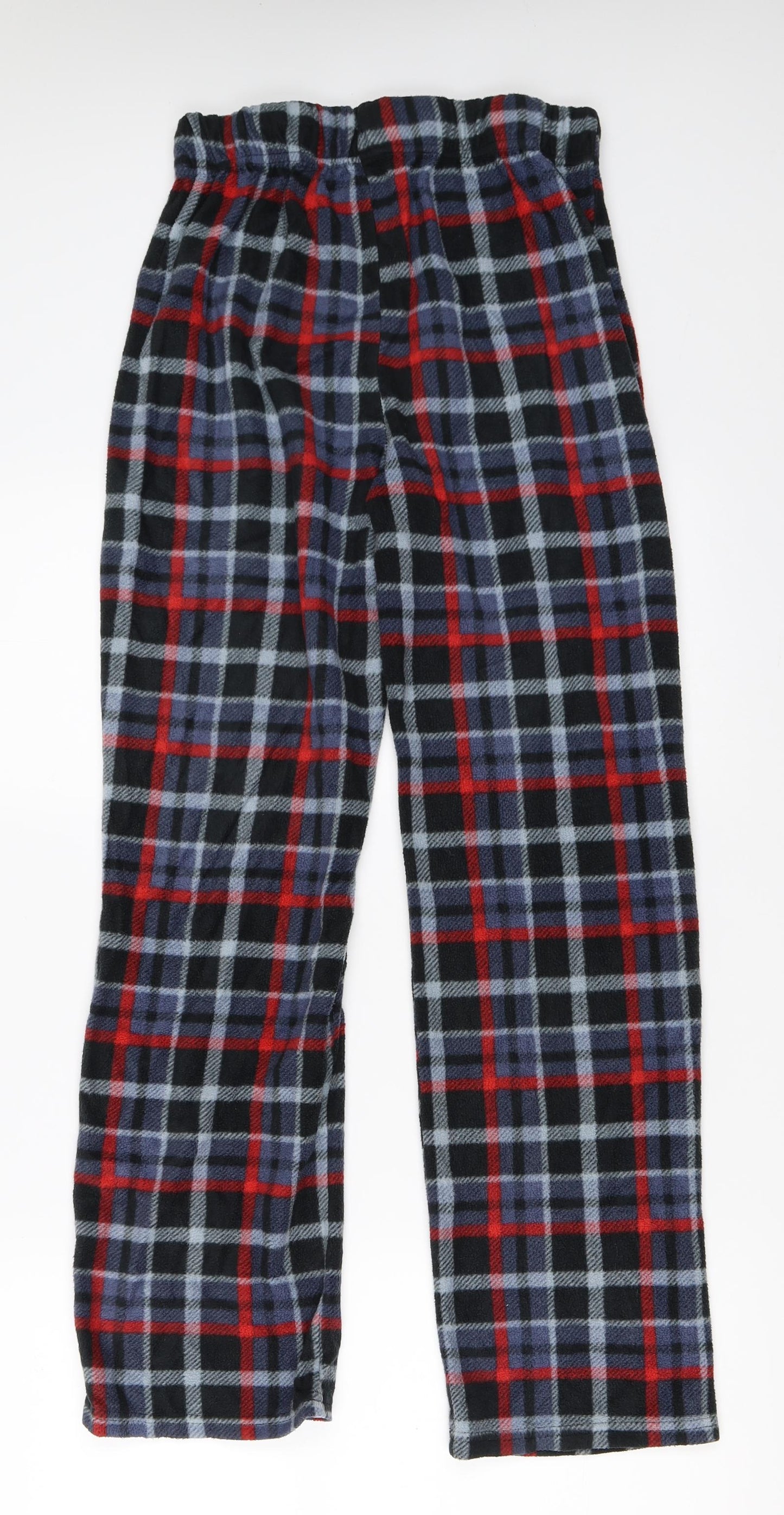 Peacocks Mens Blue Check   Pyjama Pants Size S