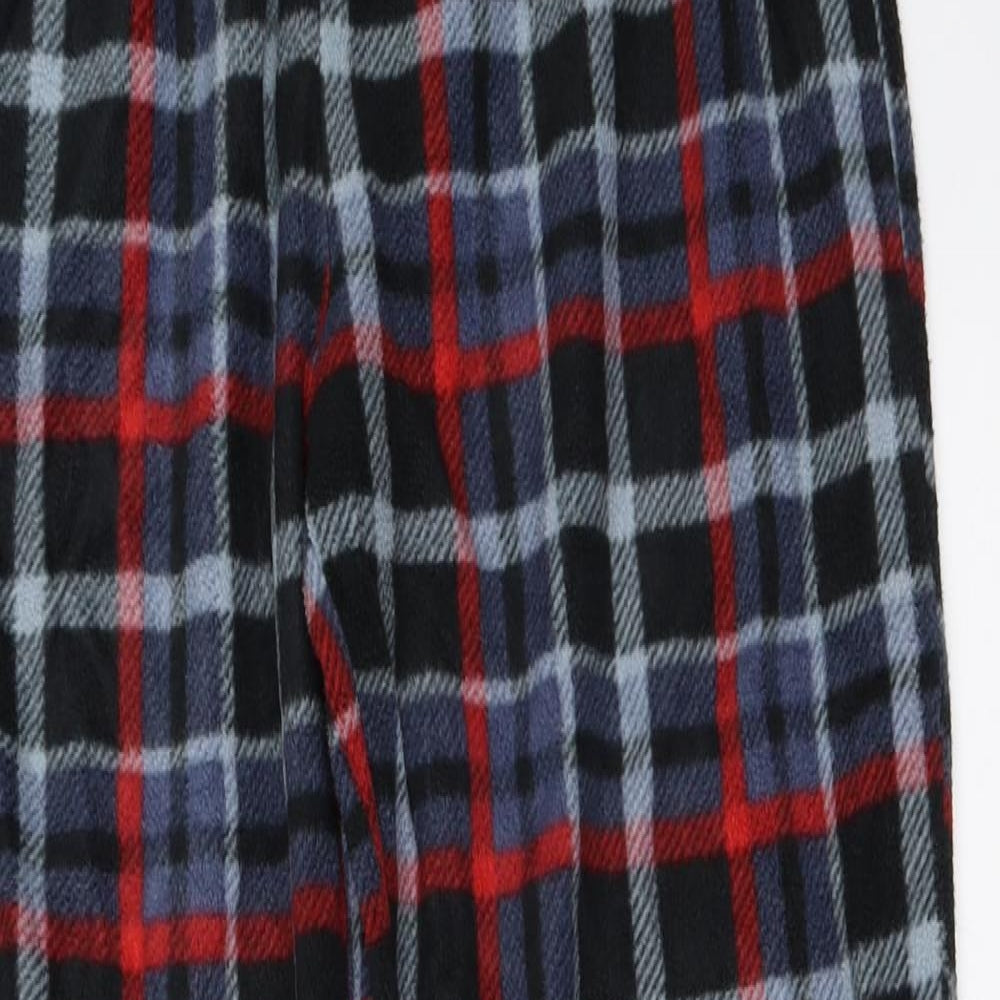 Peacocks Mens Blue Check   Pyjama Pants Size S