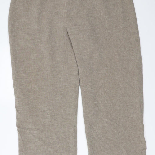Planet Womens Beige   Trousers  Size 16 L29 in