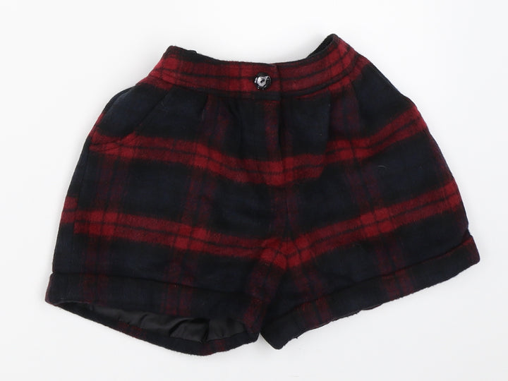 Nutmeg Girls Blue Hot Pants Shorts Size 9-10 Years