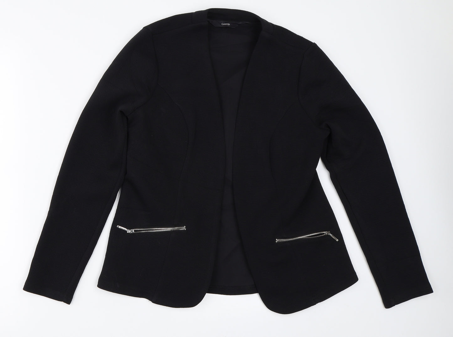 George Womens Black   Jacket  Size 10