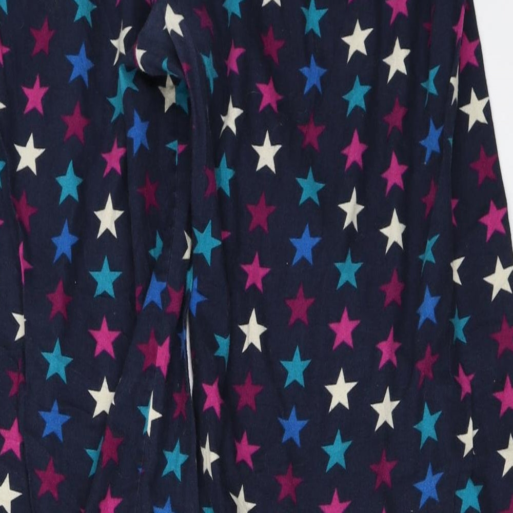 Marks and Spencer Womens Blue Solid  Top Pyjama Pants Size 16