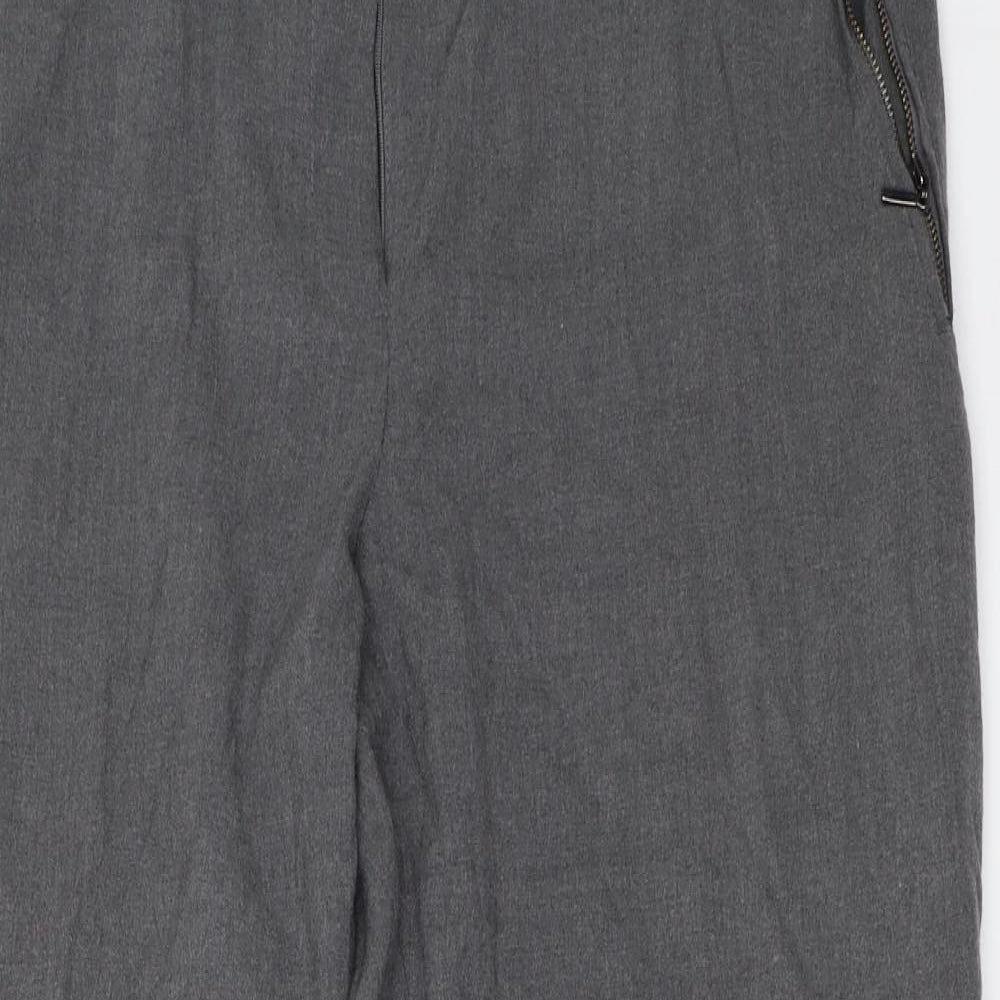 M&Co Womens Grey   Trousers  Size 18 L27 in