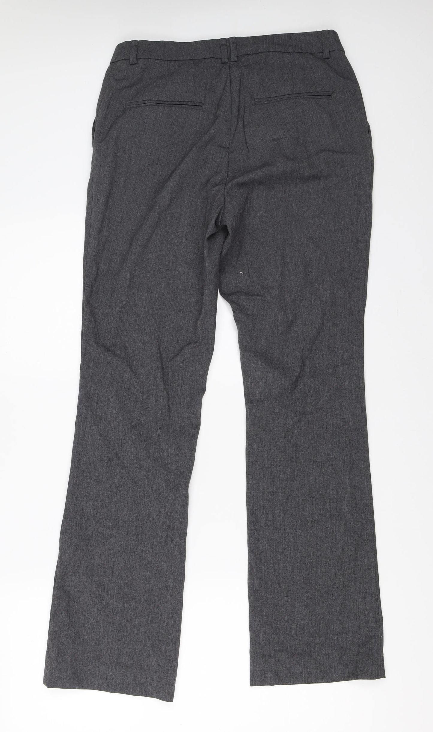 H&M Womens Grey   Trousers  Size 38 L30 in