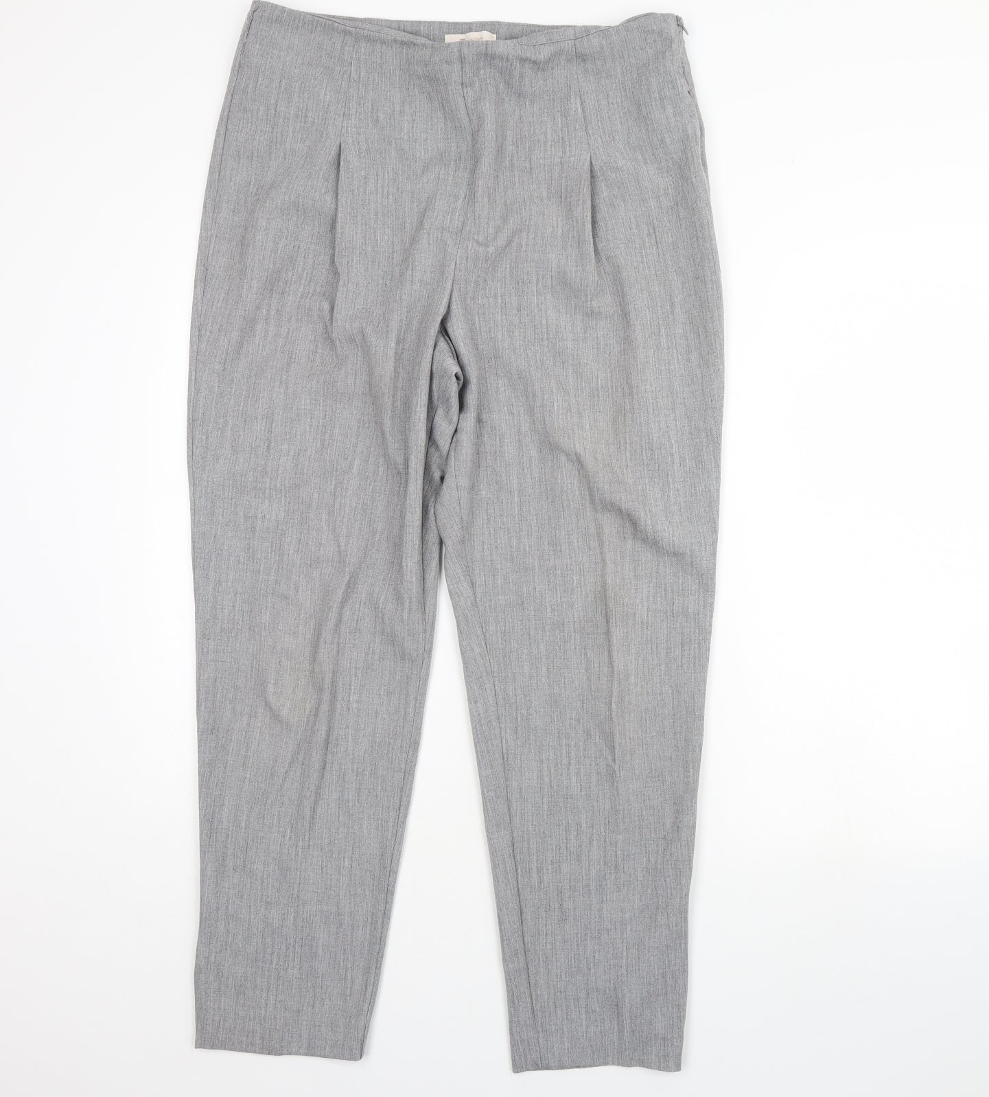 TU Womens Grey   Trousers  Size 16 L30 in