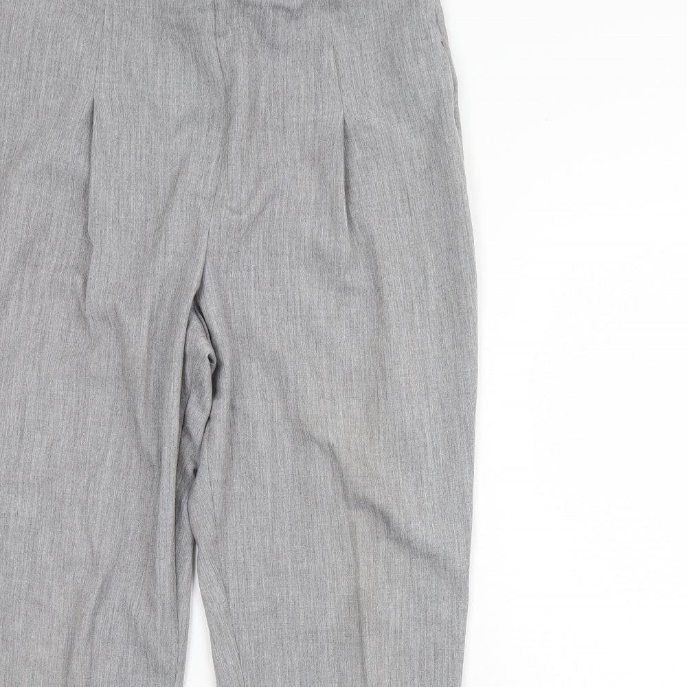 TU Womens Grey   Trousers  Size 16 L30 in