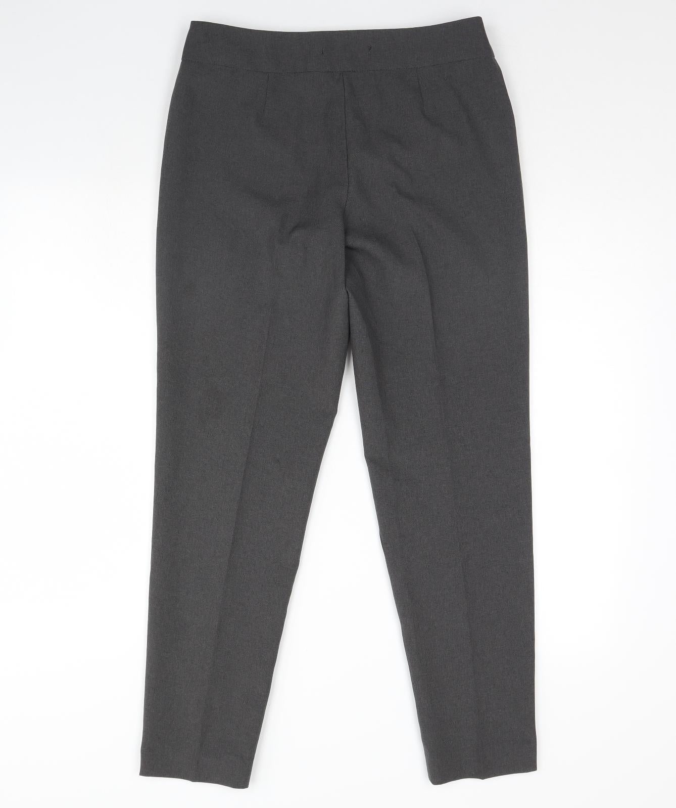 George Womens Grey   Dress Pants Trousers Size 10 L29 in