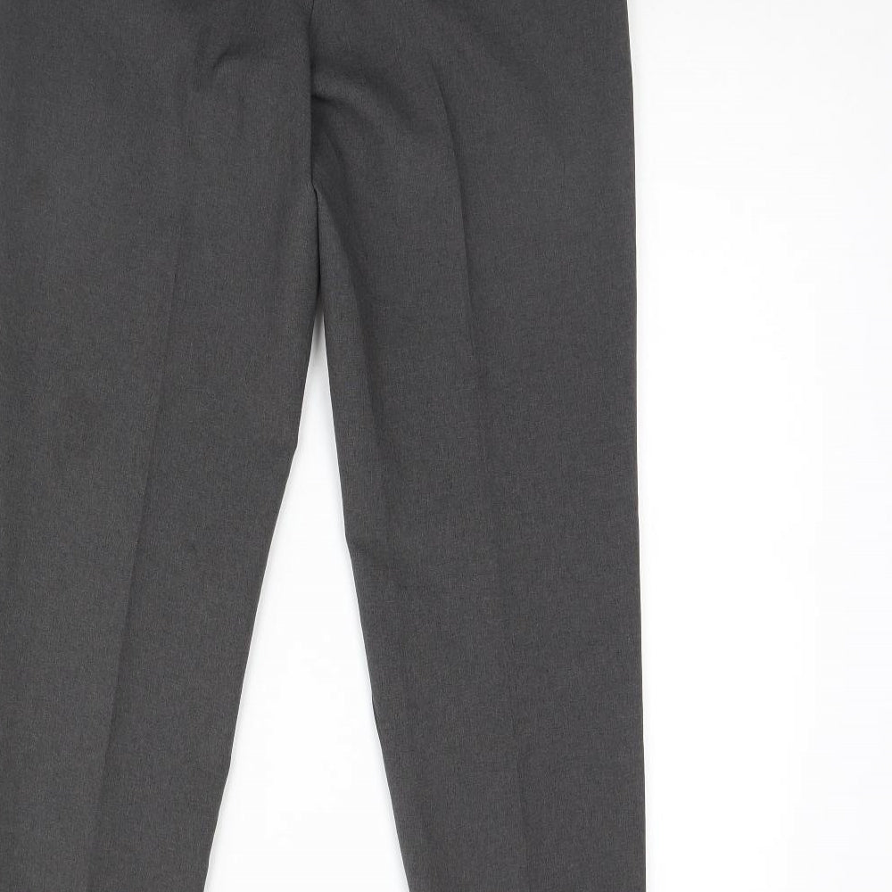 George Womens Grey   Dress Pants Trousers Size 10 L29 in