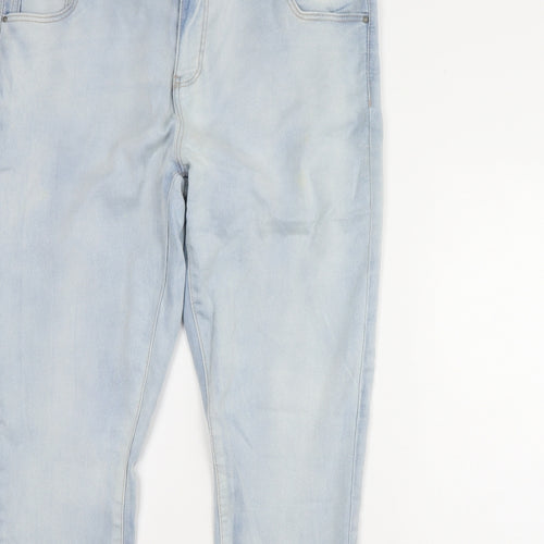 Denim & Co. Womens Blue  Denim Skinny Jeans Size 16 L29 in