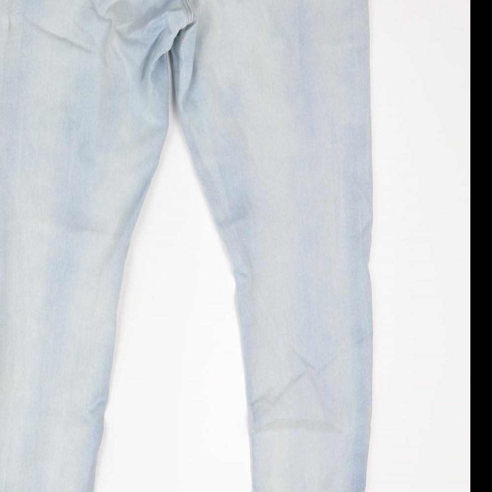 Denim & Co. Womens Blue  Denim Skinny Jeans Size 16 L29 in