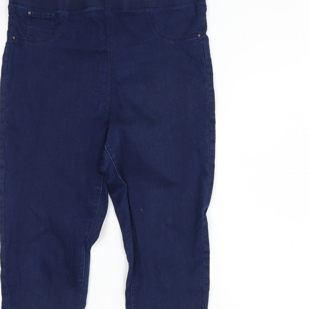 Denim Womens Blue  Denim Jegging Jeans Size 12 L29 in