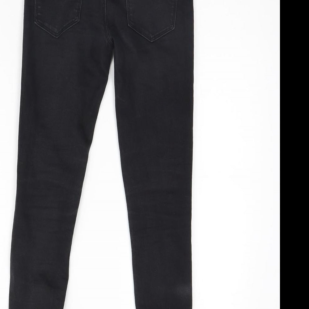 Denim & Co. Girls Black  Denim Skinny Jeans Size 8 Years