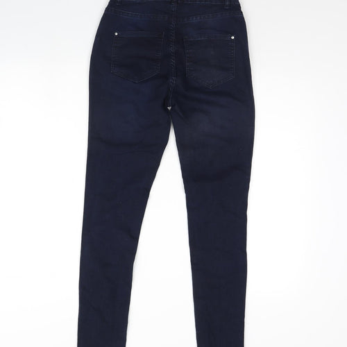 Select Womens Blue  Denim Skinny Jeans Size 6 L29 in