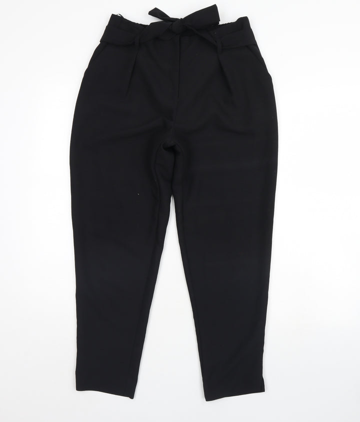 Wallis Womens Black   Dress Pants Trousers Size 10 L28 in