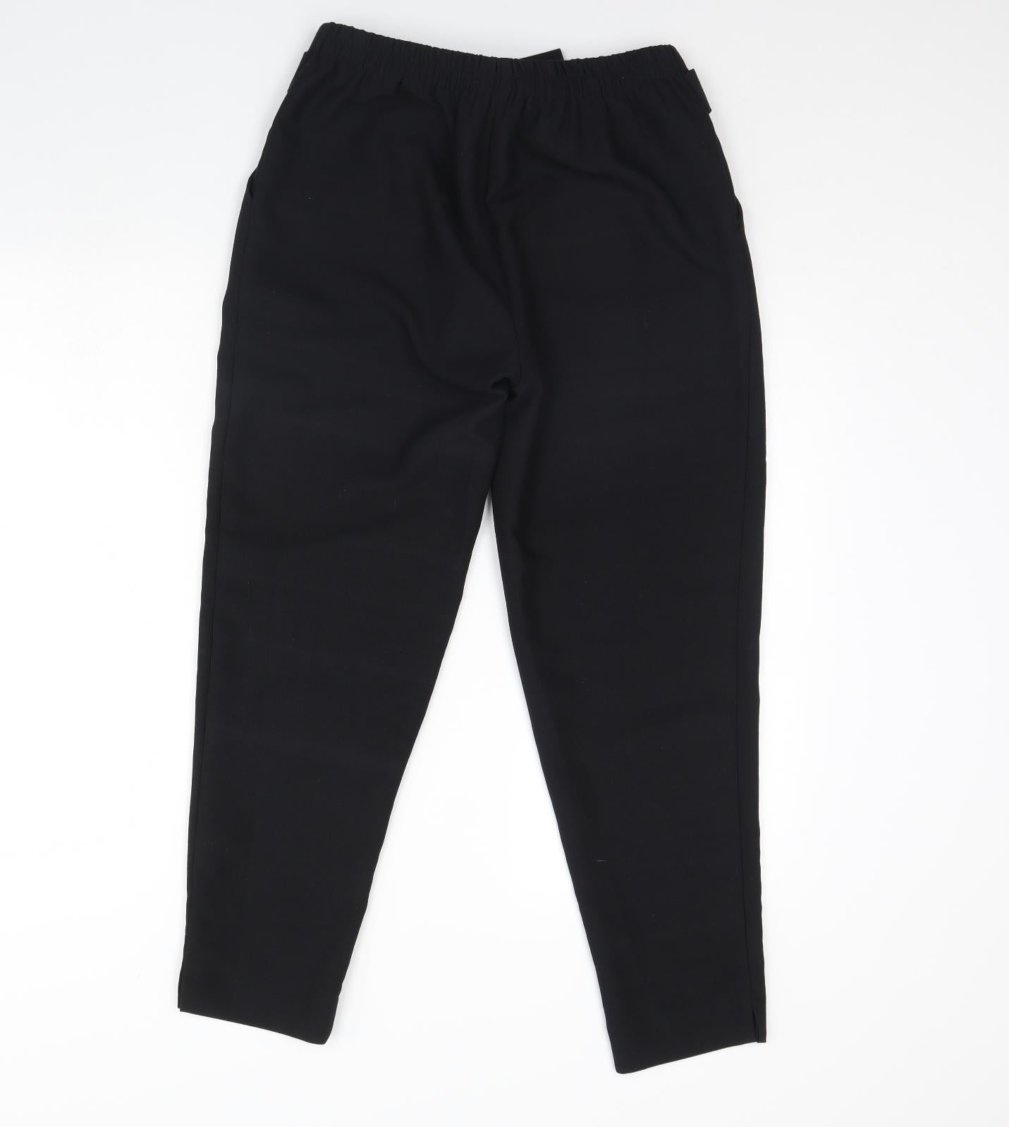 Wallis Womens Black   Dress Pants Trousers Size 10 L28 in