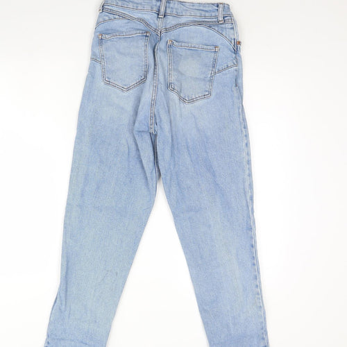 New Look Womens Blue  Denim Straight Jeans Size 10 L29 in