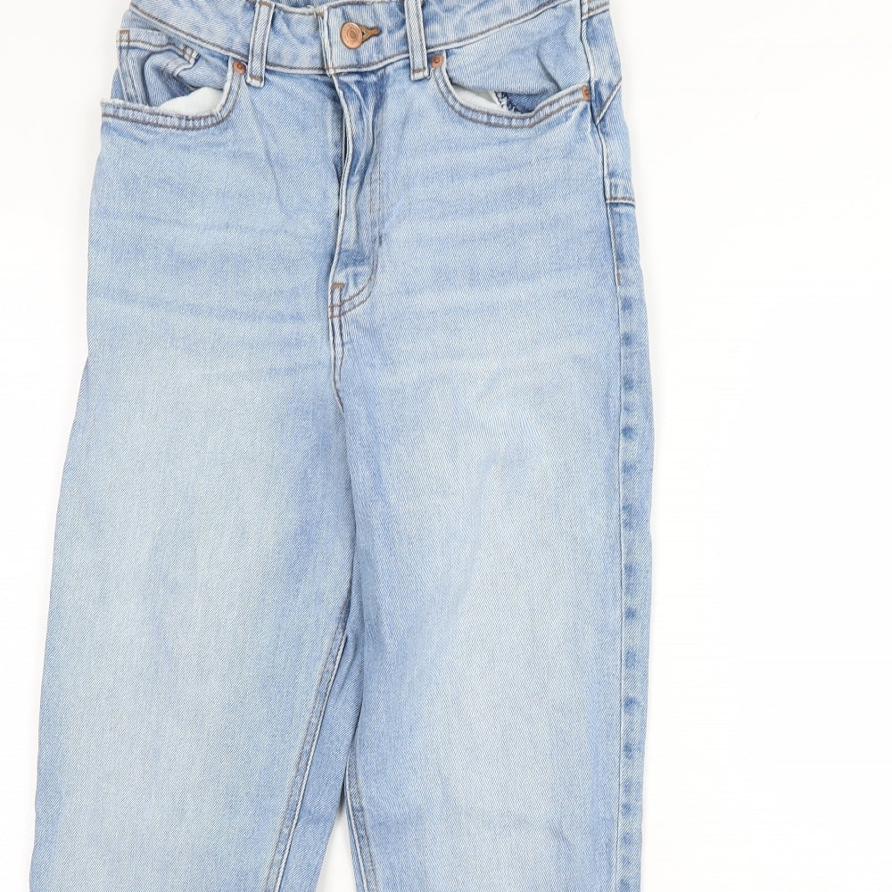 New Look Womens Blue  Denim Straight Jeans Size 10 L29 in