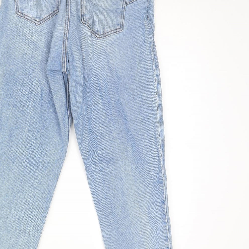 New Look Womens Blue  Denim Straight Jeans Size 10 L29 in