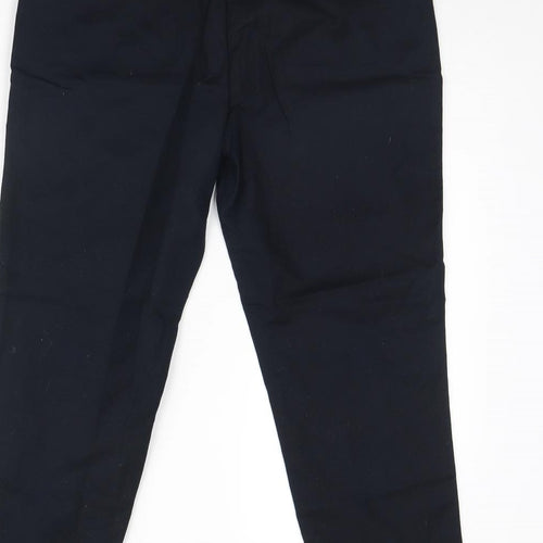 Mini Velvet Womens Blue   Trousers  Size 14 L28 in