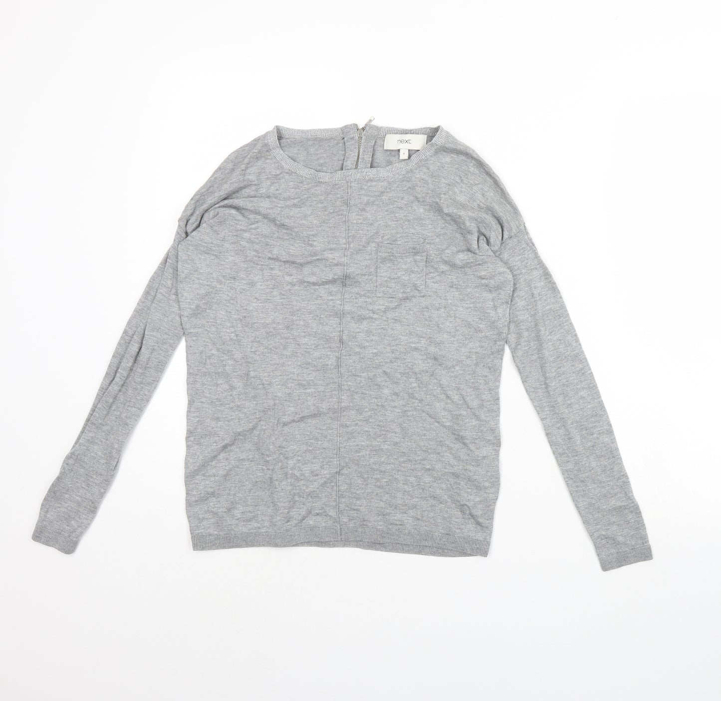 NEXT Womens Grey   Pullover Jumper Size 8