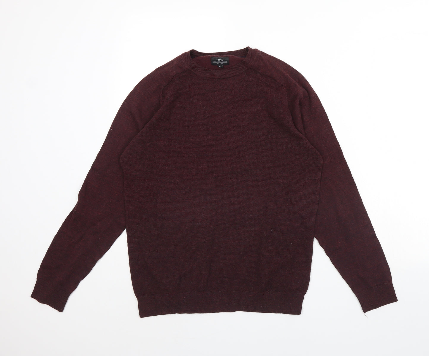 NEXT Mens Red   Pullover Jumper Size S