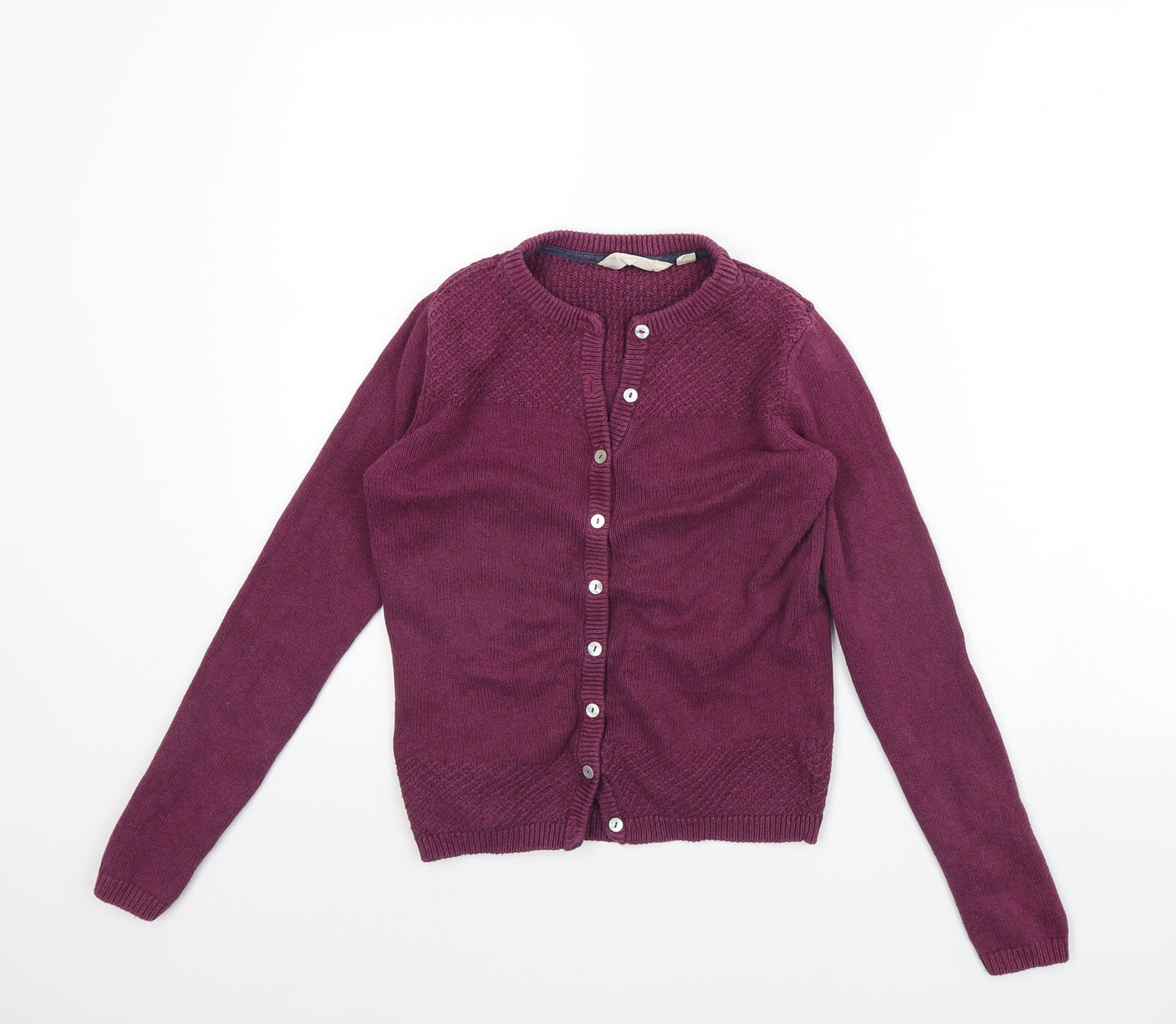 Lily & Me Womens Purple   Cardigan Jumper Size 8