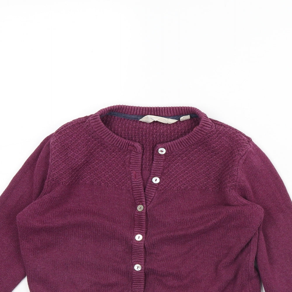 Lily & Me Womens Purple   Cardigan Jumper Size 8