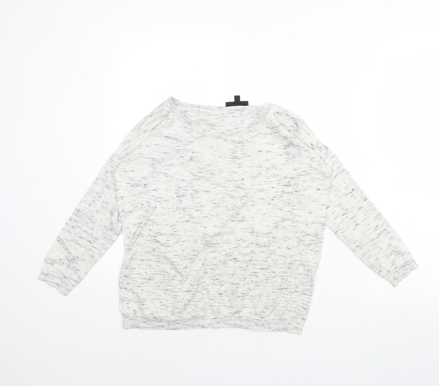 Warehouse Womens Grey   Pullover Jumper Size 6