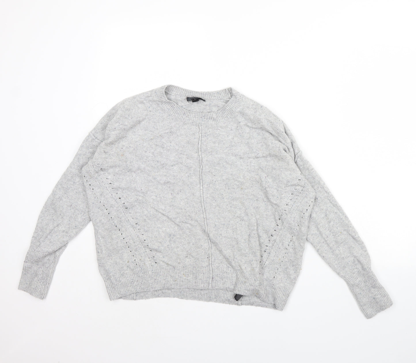 Topshop Womens Grey   Pullover Jumper Size 8