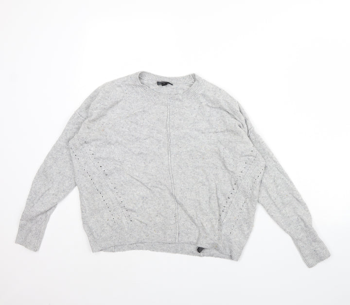Topshop Womens Grey   Pullover Jumper Size 8