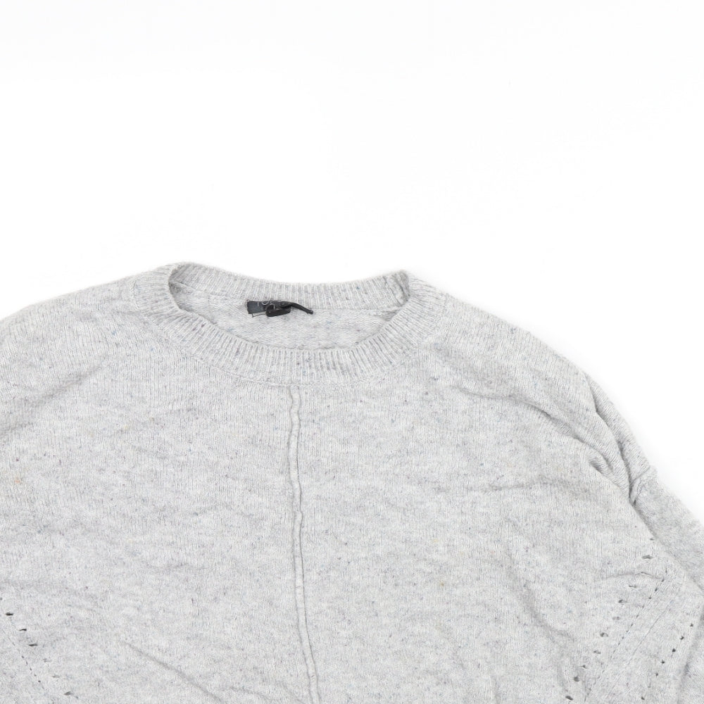 Topshop Womens Grey   Pullover Jumper Size 8