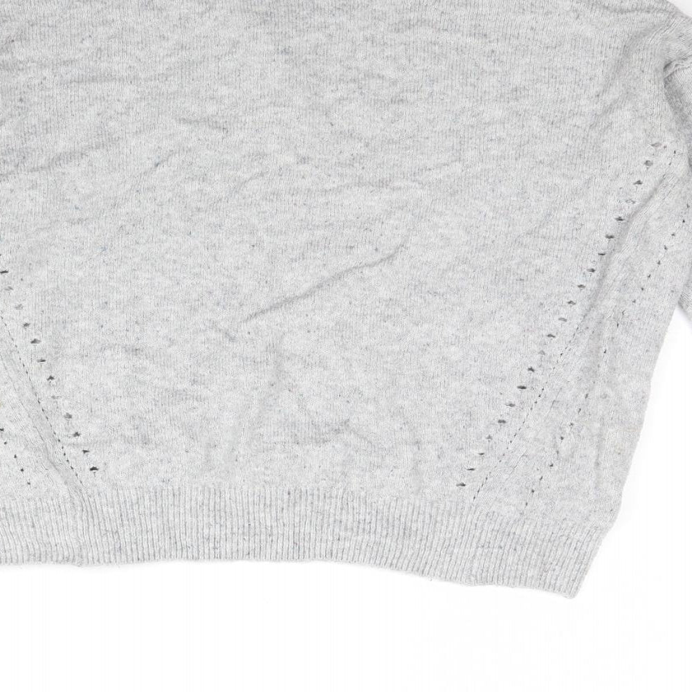 Topshop Womens Grey   Pullover Jumper Size 8
