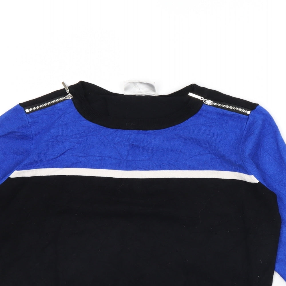 Wallis Womens Blue   Pullover Jumper Size 12