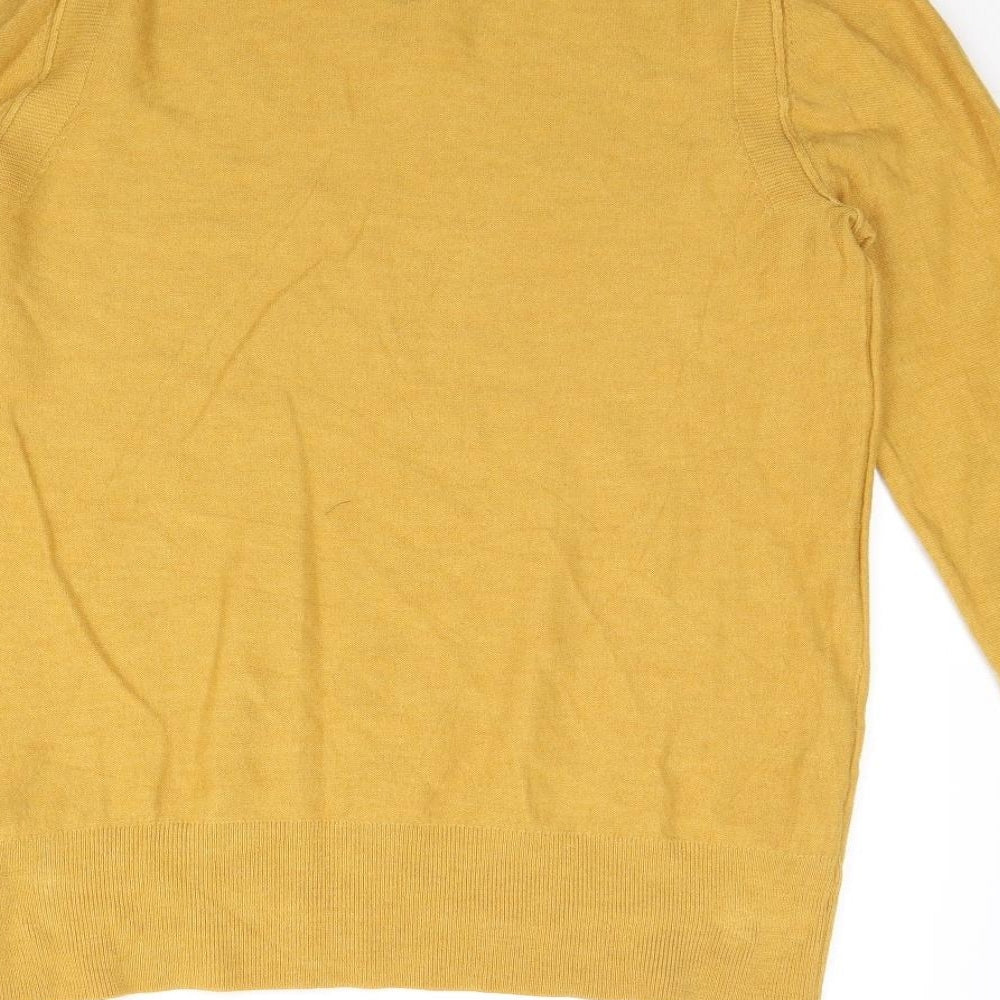 Banana Republic Mens Yellow   Pullover Jumper Size L