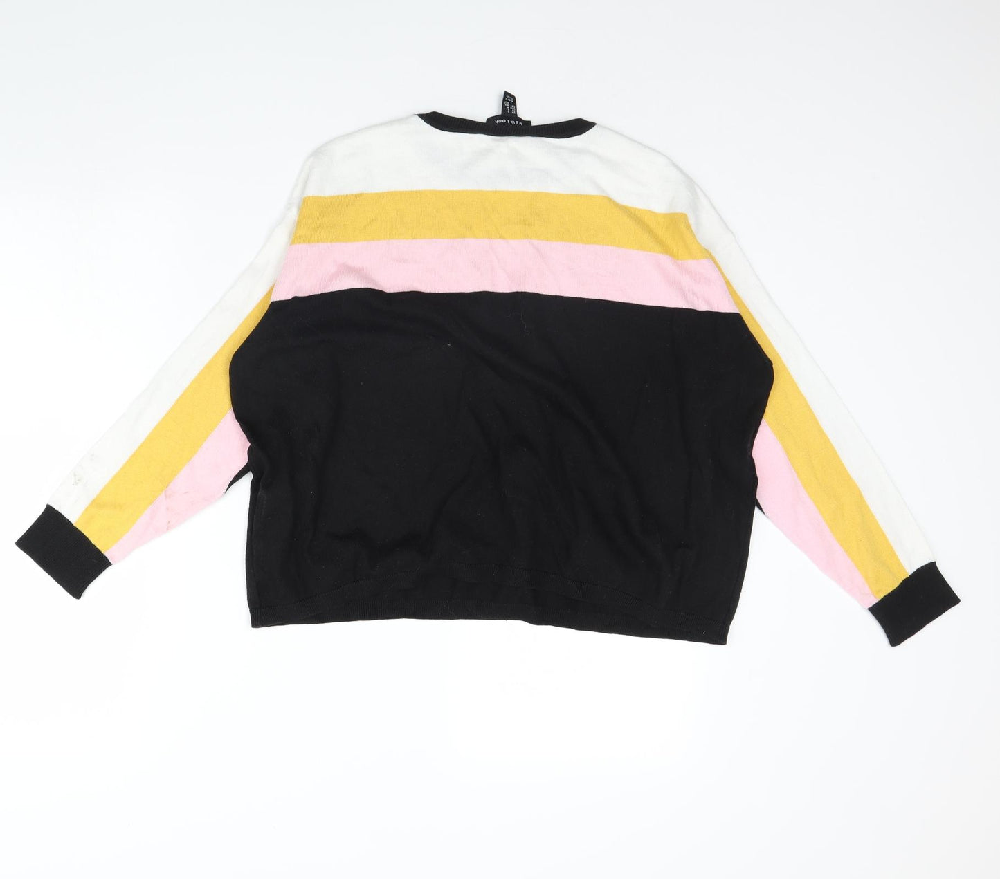 New Look Womens Black   Pullover Jumper Size L