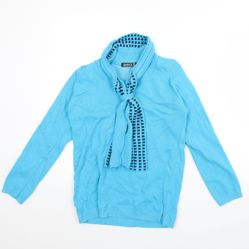 Envy Womens Blue   Pullover Jumper Size S