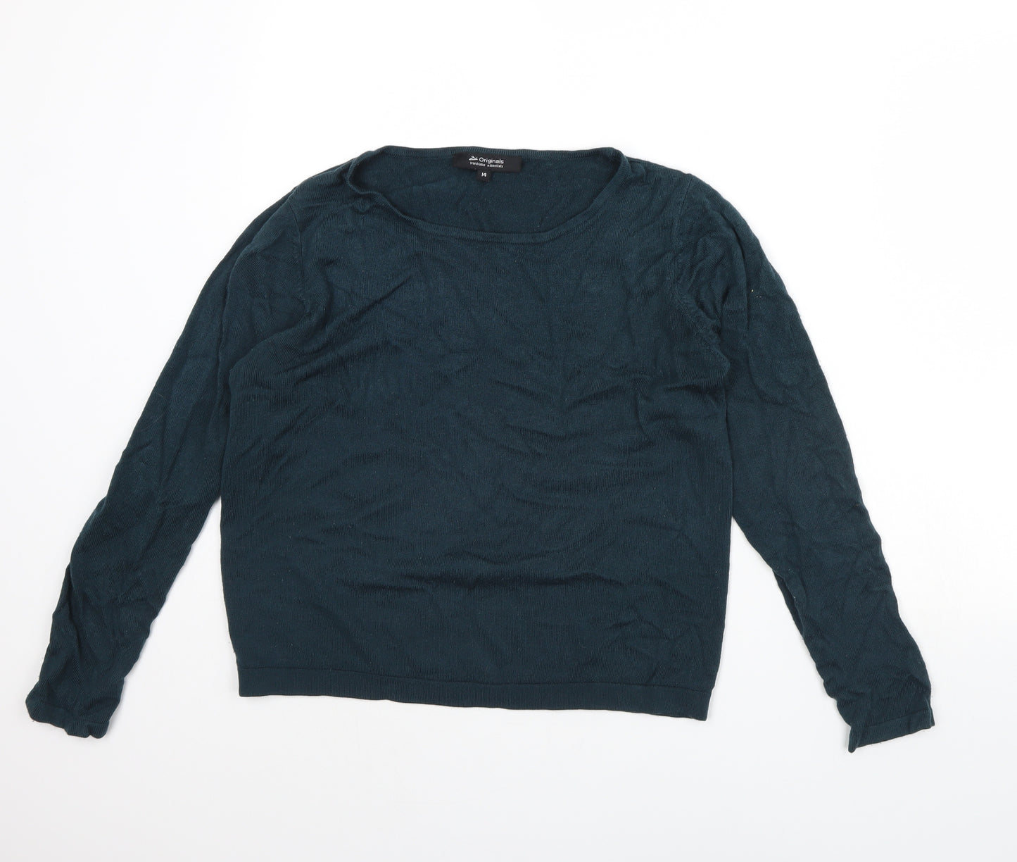 Originals Womens Green   Pullover Jumper Size 14
